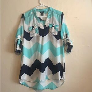 Chevron Women’s Blouse
